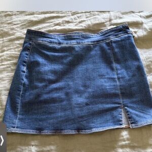 American Eagle Outfitters Blue Mini Skort